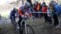 V Lošticích se jel závod mistrovství České republiky v cyklokrosu.