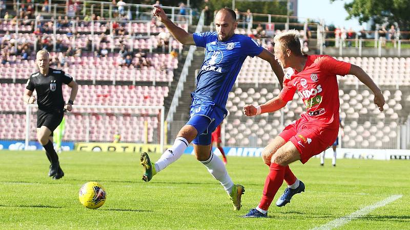 4. kolo FORTUNA:LIGY: FC Zbrojovka Brno - SK Sigma Olomouc 2:4