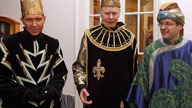 Tři králové na pochůzce Olomoucí