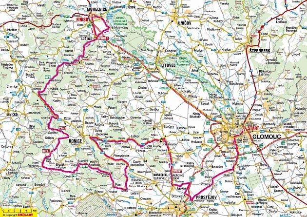 Czech Cycling Tour - Druhá etapa
