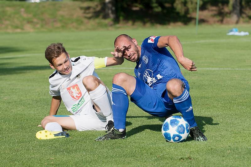 Sigma Olomouc porazila v přípravném utkání ve Slatinicích Hradec Králové 1:0.Michal Vepřek