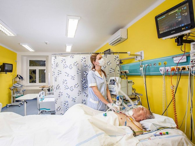 Neurologická jednotka intenzivní péče FN Olomouc, kde jsou léčeni pacienti postižení cévní mozkovou příhodou