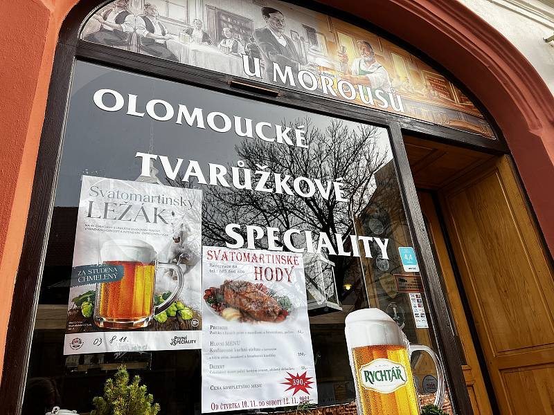 Svatomartinské hody v restauracích v Olomouci, 8. listopadu 2022