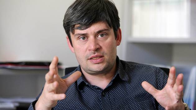 Politolog Tomáš Lebeda.