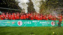Vítěz poháru Slavia Praha na Andrově stadionu v Olomouci