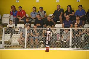 Fanoušci BK Redstone Olomoucko. Ilustrační foto