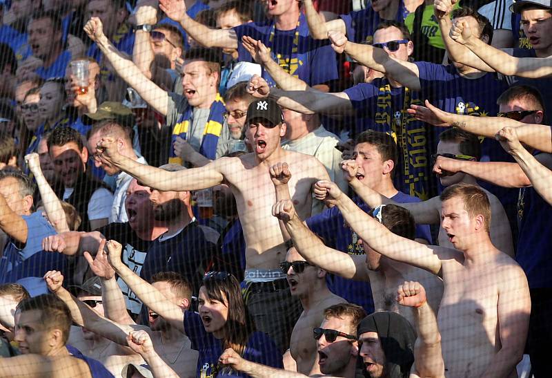 Fans Zlína na finále poháru v Olomouci