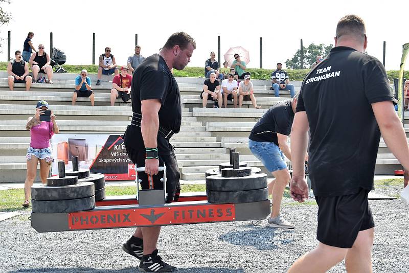 Soutěž strongmanů na Korunní pevnůstce v Olomouci, 24. 8. 2019