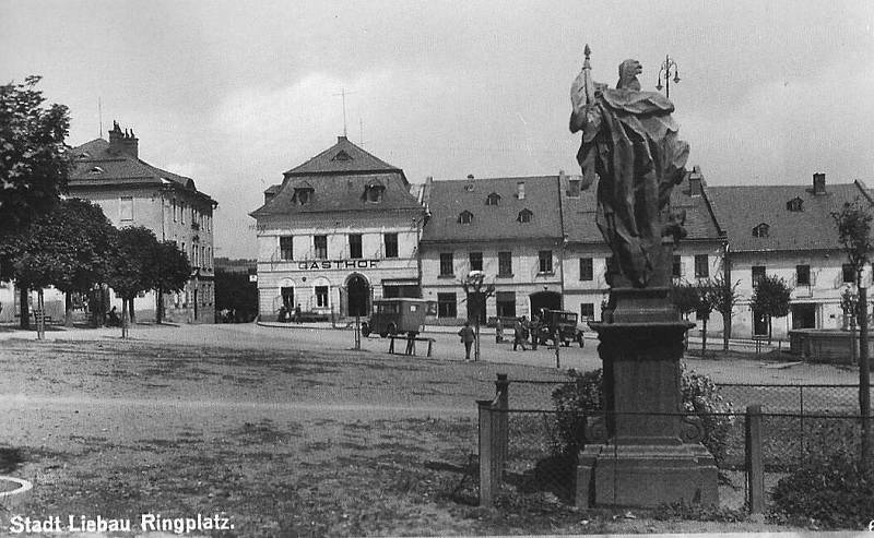 Náměstí ve Městě Libavá (Stadt Liebau)