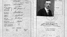 Cestovní pas Františka Haana, platný ve 20. letech 20. století (RA Haanů z Löwenbergu – soukromá sbírka) 