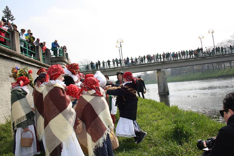 Vynášení zimy v Přerově, duben 2019