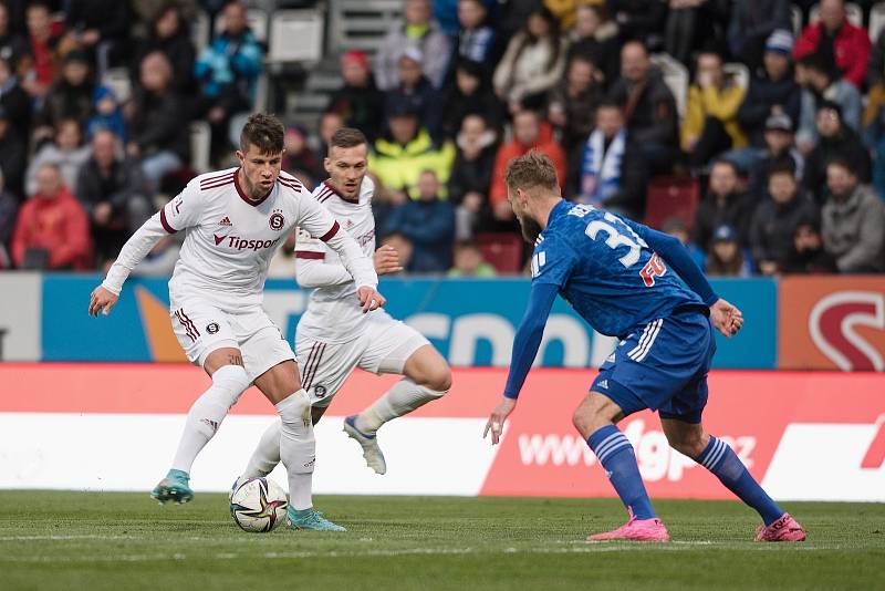 SK Sigma Olomouc - AC Sparta Praha 2:0. Adam Hložek