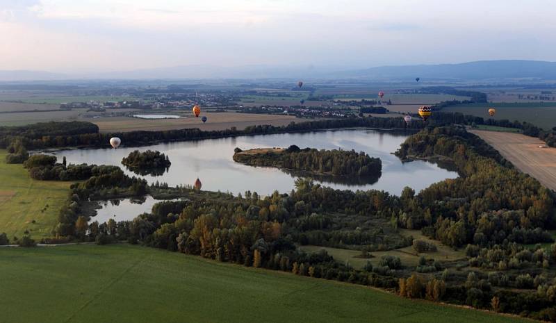 Balónová fiesta – balony nad Olomoucí.