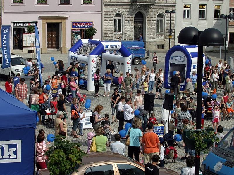 Den s Olomouckým deníkem ve Šternberku.