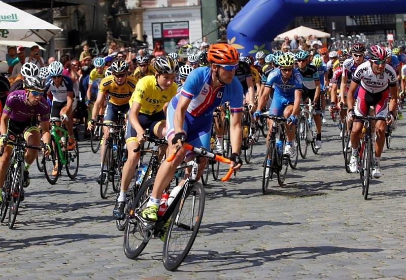 Čtvrtá etapa Czech Cycling Tour z Olomouce do Dolan