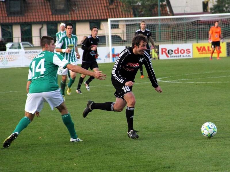 Fotbalisté HFK Olomouc proti Bohemians 1905