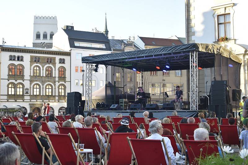 Pohoda u Trojice na Horním náměstí v Olomouci, 9. 7. 2021