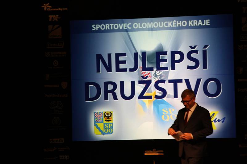 Předávání ceny Sportovec Olomouckého kraje 2021