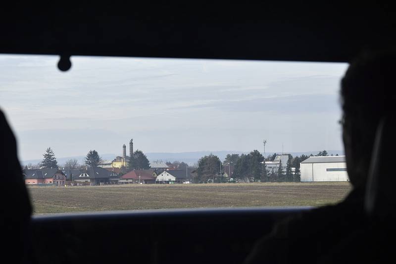 První jízda jednotky Stadler na trati Olomouc-Drahanovice, 17. 2. 2020