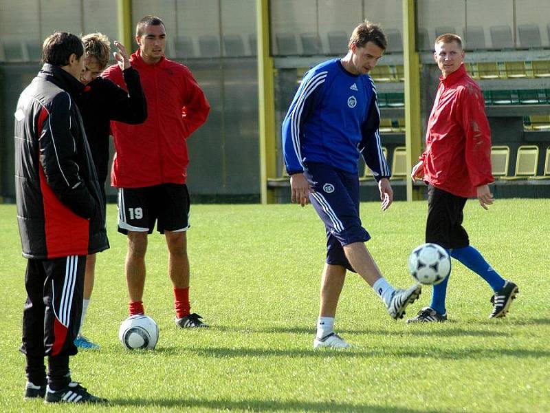 Martin Horák na tréninku HFK