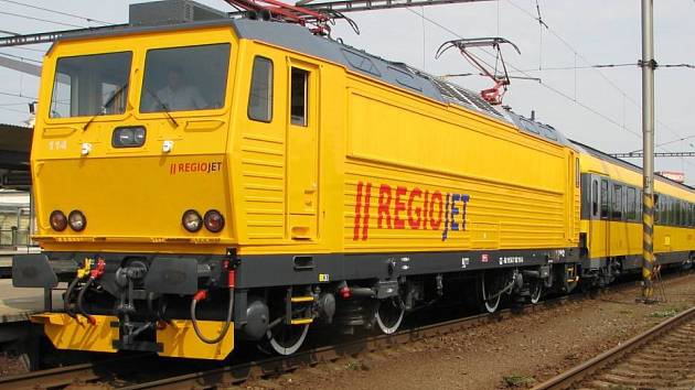 Vlak společnosti RegioJet. Ilustrační foto