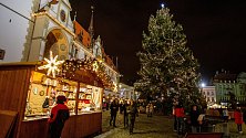 Vánoční trhy v Olomouci. Ilustrační foto