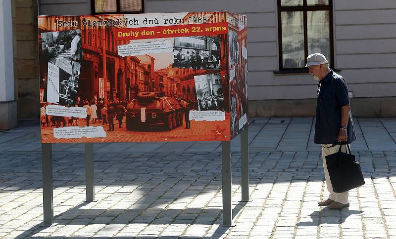 Výstava Sedm olomouckých dní připomíná výročí srpnové okupace.