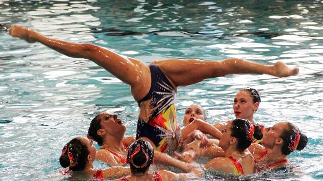 Mistrovství České republiky v kategorii starších žákyň a seniorek v synchronizovaném plavání