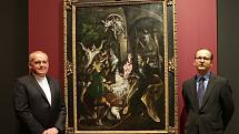 El Greco – Klanění pastýřů (asi 1605–10), zapůjčeno do Olomouce z Metropolitního muzea v New Yorku