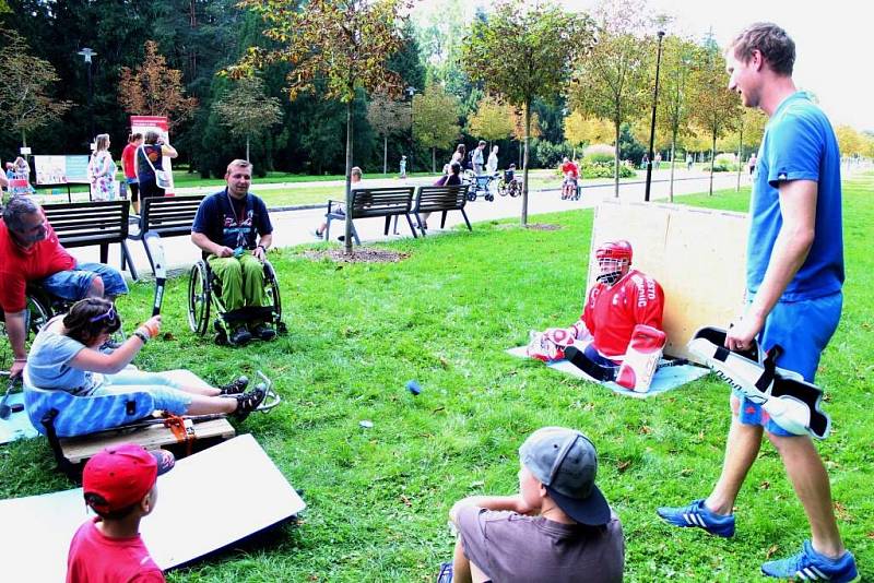 Handicap Rally v olomouckých Smetanových sadech