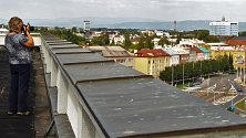 Výhled ze střechy Hotelového domu Olomouc, 11. 9. 2021
