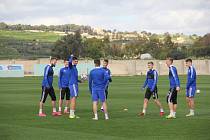 Fotbalisté Sigmy Olomouc trénovali na Maltě. Vít Beneš, Pavel Zifčák, Mojmír Chytil, Antonín Růsek, Jakub Matoušek, Radek Látal, Kryštof Daněk