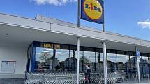 Nová prodejna společnosti Lidl v Uničově, 25. dubna 2021