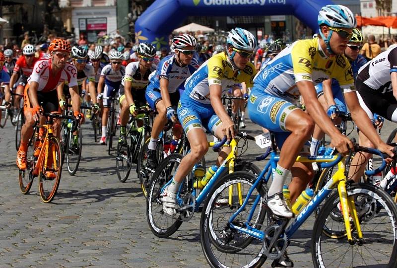 Čtvrtá etapa Czech Cycling Tour z Olomouce do Dolan