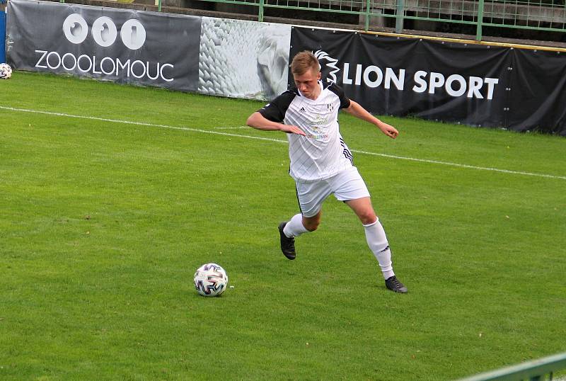 Fotbalisté 1. HFK Olomouc prohráli doma s Hranicemi 0:2.