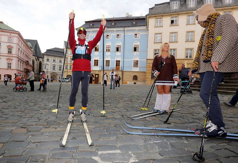 Recesistický a charitativní Půlvánoční běh v Olomouci