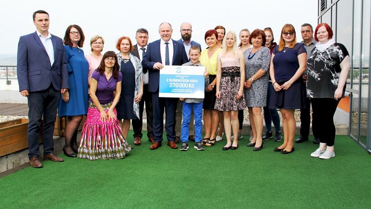 Nadační fond Albert rozdělil v Olomouckém kraji více než čtvrt milionu  vítězným projektům