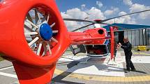 Nový vrtulník pro záchrannou službu Olomouckého kraje Eurocopter EC - 135T2+