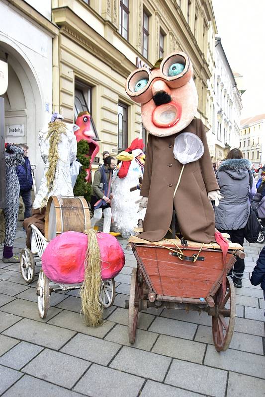 Masopustní veselí v Olomouci, 15. 2. 2020