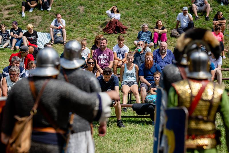 XI. ročník festivalu vojenské historie na Helfštýně, 18. července 2021.