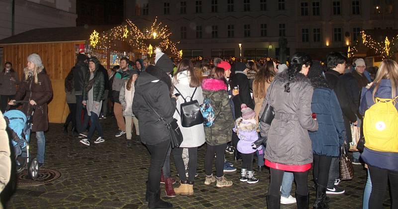 Rozsvícení vánočního stromu v Olomouci, 23. listopadu 2018