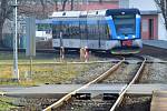 První jízda jednotky Stadler na trati Olomouc-Drahanovice, 17. 2. 2020