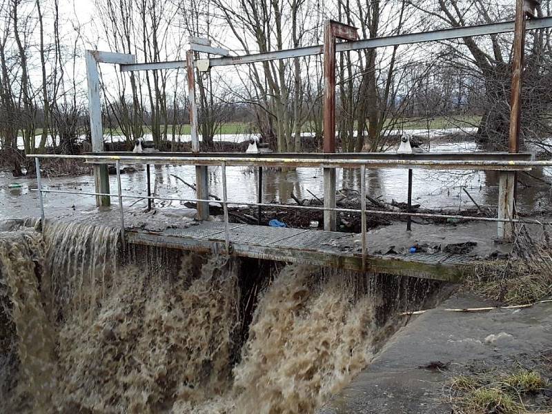 Následky silných dešťů v Olomouckém kraji, 4.2. 2020