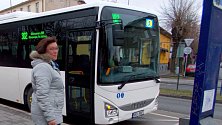 Autobus KIDSOK v nové bílé úpravě a s novým číslem linky