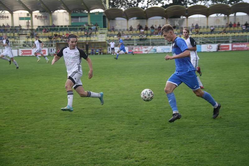 Fotografie ze zápasu 4. kola divize E mezi celky HFK Olomouc a Přerov