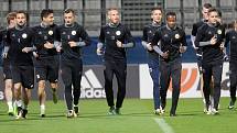 UEFA liga  FC Zlín tiskovka trénink