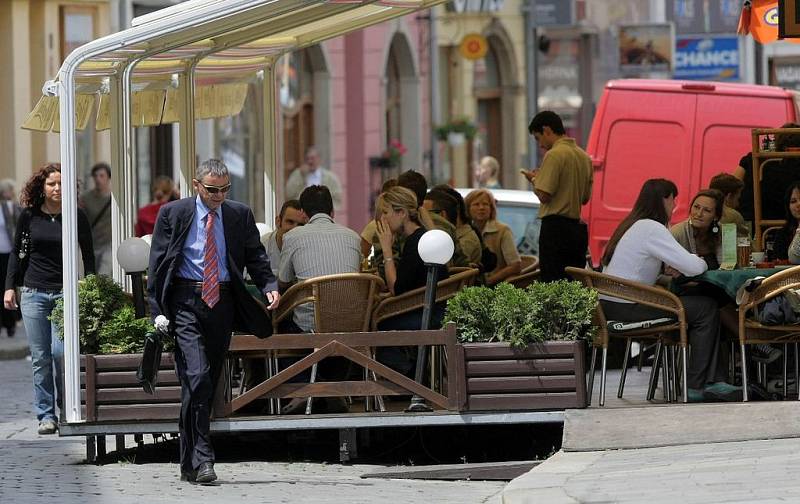 Restaurační zahrádky v Olomouci