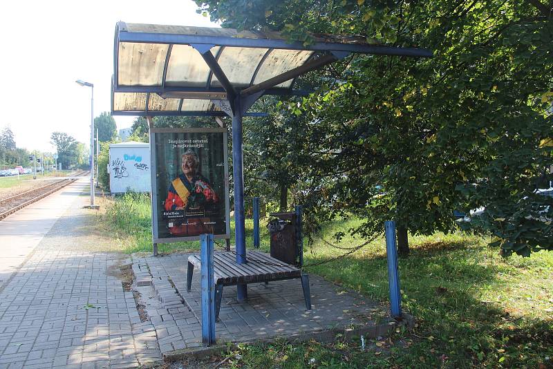 Železniční zastávka Olomouc-Smetanovy sady, 13. září 2021