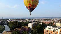 Balónová fiesta – balony nad Olomoucí.