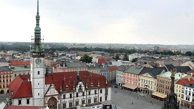 Horním náměstí v Olomouci